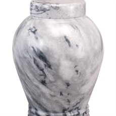 Smoke marble urn 460