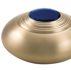 Metal-Brushed Brass Marcelo Urn